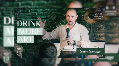 Remy Savage Talk auf dem Bar Symposium Cologne "Drink more art"